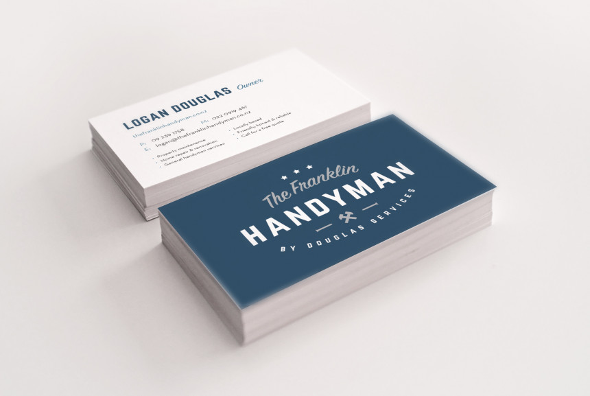 Free Business Card Design Mockup v2